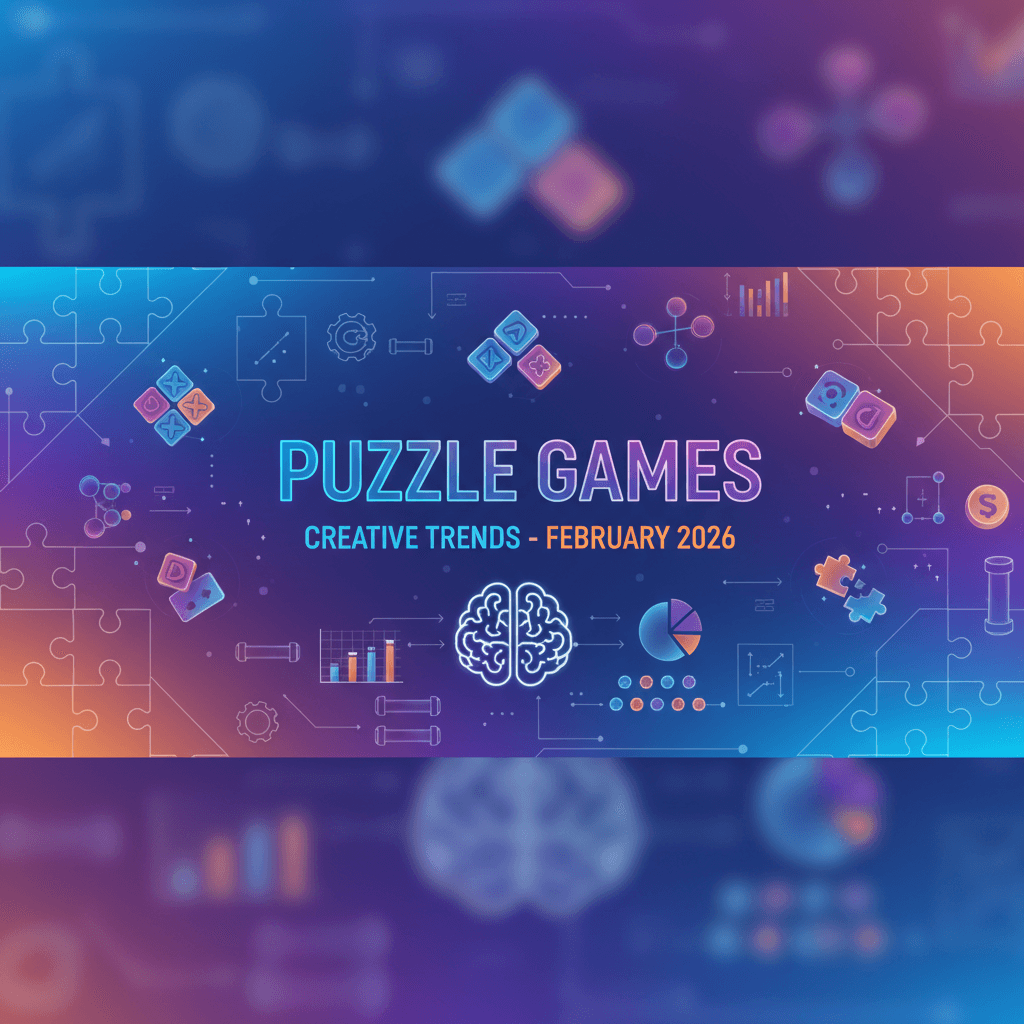February 2026 Puzzle Ads: Emotional Engagement & Direct Challenges Win
