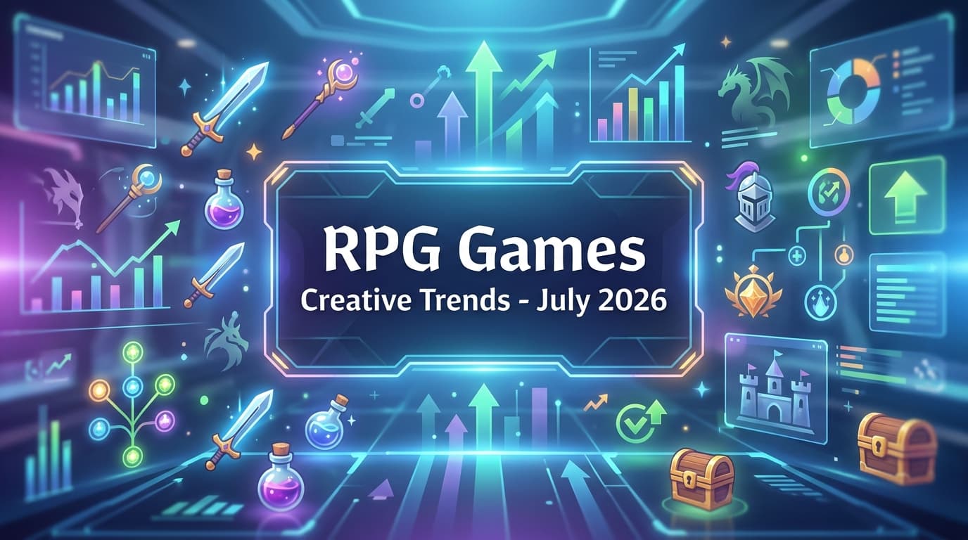 RPG UA Creative Trends: Raw Gameplay and Open Loops Drive July 2026 Growth